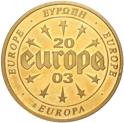 Жетон 2003 года Люксембург «Европа»