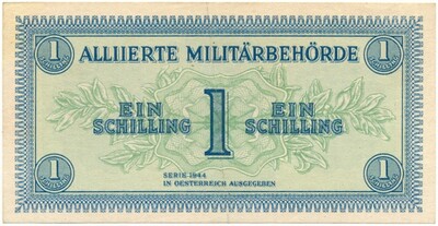 1 шиллинг 1944 года Австрия