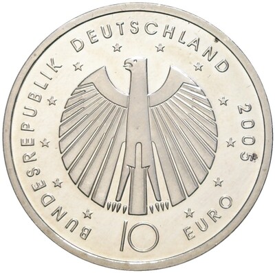 10 евро 2005 года Германия «Чемпионат мира по футболу 2006»
