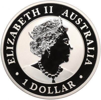 1 доллар 2021 года Австралия «Лошадь Брамби»