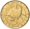 5 евро 2020 года Сан-Марино «Знаки зодиака — Скорпион»
