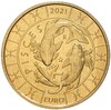 5 евро 2021 года Сан-Марино «Знаки зодиака — Рыбы»