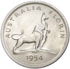 1 флорин 1954 года Австралия «Королевский визит в Австралию»