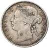 20 центов 1886 года Британский Маврикий