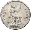 4 пенса 1836 года Великобритания