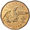 1 доллар 2008 года Канада «XXIX летние Олимпийские игры 2008 в Пекине»