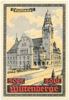 50 пфеннигов 1921 года Германия — город Виттенберге (Нотгельд)