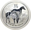 1 доллар 2014 года Австралия «Китайский гороскоп — Год лошади»