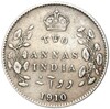 2 анны 1910 года Британская Индия