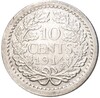 10 центов 1914 года Нидерланды