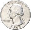 1/4 доллара 1942 года США