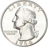 1/4 доллара 1964 года США