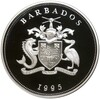 5 долларов 1995 года Барбадос «50 лет ООН»