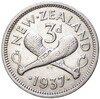 3 пенса 1937 года Новая Зеландия