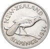 6 пенсов 1934 года Новая Зеландия
