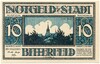 10 пфеннигов 1921 года Германия — город Биттерфельд (Нотгельд)