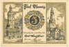 5 пфеннигов 1921 года Германия — город Зангерхаузен (Нотгельд)