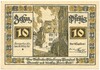 10 пфеннигов 1921 года Германия — город Зангерхаузен (Нотгельд)