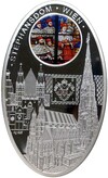 1 доллар 2010 года Ниуэ «Соборы — Собор Святого Стефана в Вене»