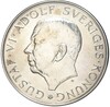 10 крон 1972 года Швеция «90 лет со дня рождения Густава VI Адольфа»