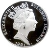 10 долларов 1991 года Соломоновы острова «XXV Летние Олимпийские игры 1992 в Барселоне»
