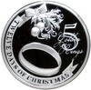 2 доллара 2009 года Ниуэ «Двенадцать дней Рождества — День 5 (Золотое кольцо)»