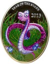1 доллар 2013 года Ниуэ «Китайский гороскоп — год змеи»
