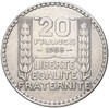 20 франков 1938 года Франция