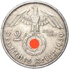 2 рейхсмарки 1939 года А Германия