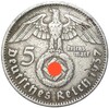 5 рейхсмарок 1937 года D Германия