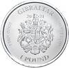1 фунт 2021 года Гибралтар «Юстиция»
