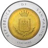 500 лир 1983 года Сан-Марино