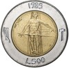 500 лир 1985 года Сан-Марино