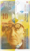 10 франков 2010 года Швейцария