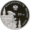 20 злотых 2008 года Польша «Памятники Польши — Казимеж-Дольны»