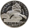 1 доллар 2000 года Р США «200 лет Библиотеке Конгресса»