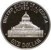 1 доллар 2000 года Р США «200 лет Библиотеке Конгресса»