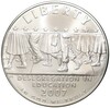 1 доллар 2007 года Р США «Десегрегация в образовании —Школа в Литл-Рок»