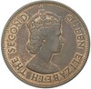 5 центов 1957 года Британский Маврикий
