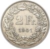2 франка 1941 года Швейцария