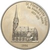 5 евро 1996 года Лихтенштейн «Церковь Святого Флорина в Вадуце»