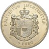 5 евро 1996 года Лихтенштейн «Церковь Святого Флорина в Вадуце»