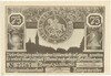 75 пфеннигов 1921 года Германия — город Бюргель (Нотгельд)