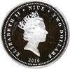 2 доллара 2010 года Ниуэ «Знаменитые экспрессы - 20th Century Limited»