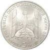 5 марок 1978 года Западная Германия (ФРГ) «100 лет со дня рождения Густава Штреземана»