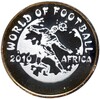 2000 шиллингов 2005 года Уганда «XIX чемпионат мира по футболу 2010 в Южной Африке — Иигрок с мячом»