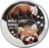 1 доллар 2014 года Ниуэ «Милые детеныши — Малая панда»