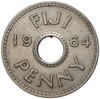 1 пенни 1964 года Фиджи