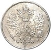 25 пенни 1917 года Русская Финляндия — Орел с коронами