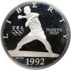 1 доллар 1992 года S США «XXV летние Олимпийские Игры 1992 в Барселоне — Бейсбол»